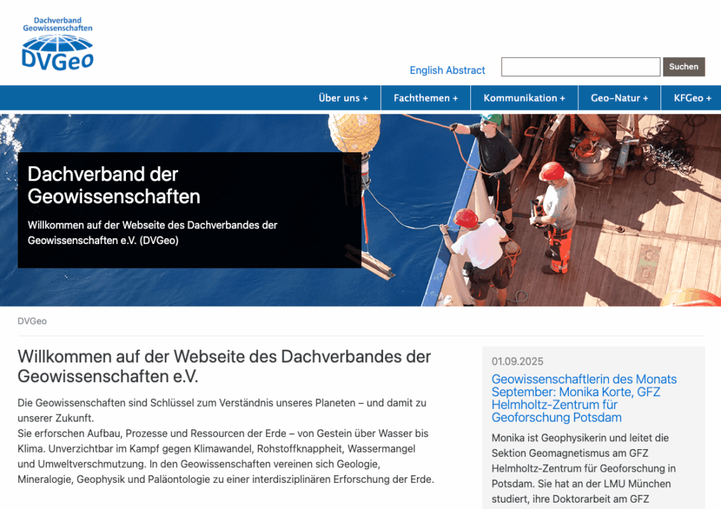 Dachverband-Geowissenschaften