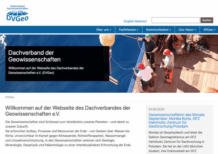 Dachverband-Geowissenschaften